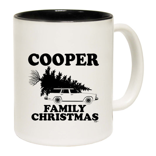 The Christmas Hub - Family Christmas Cooper - Funny Coffee Mug