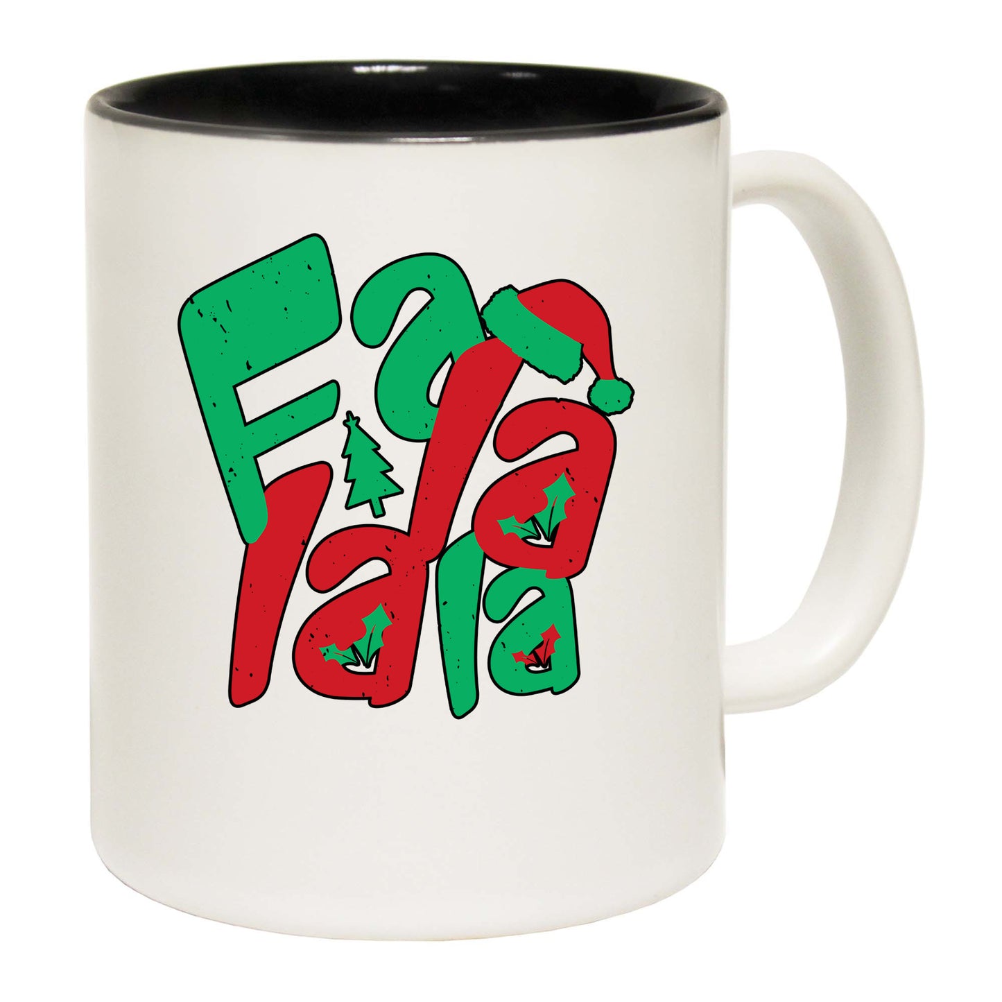 The Christmas Hub - Fa La La La Christmas - Funny Coffee Mug