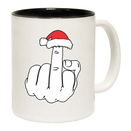 The Christmas Hub - Christmas Middle Finger Christmas - Funny Coffee Mug