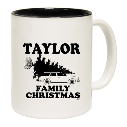 The Christmas Hub - Family Christmas Taylor - Funny Coffee Mug