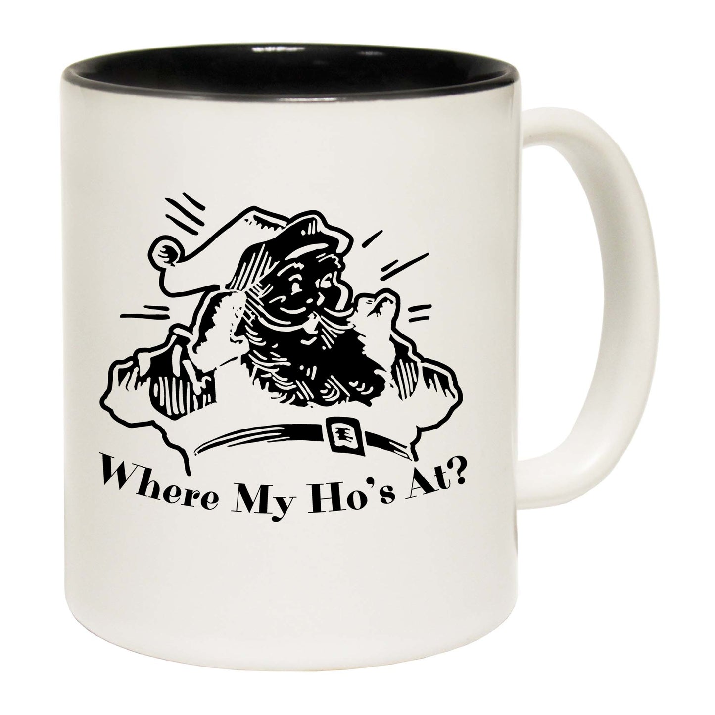 The Christmas Hub - Christmas Where My Hos At - Funny Coffee Mug