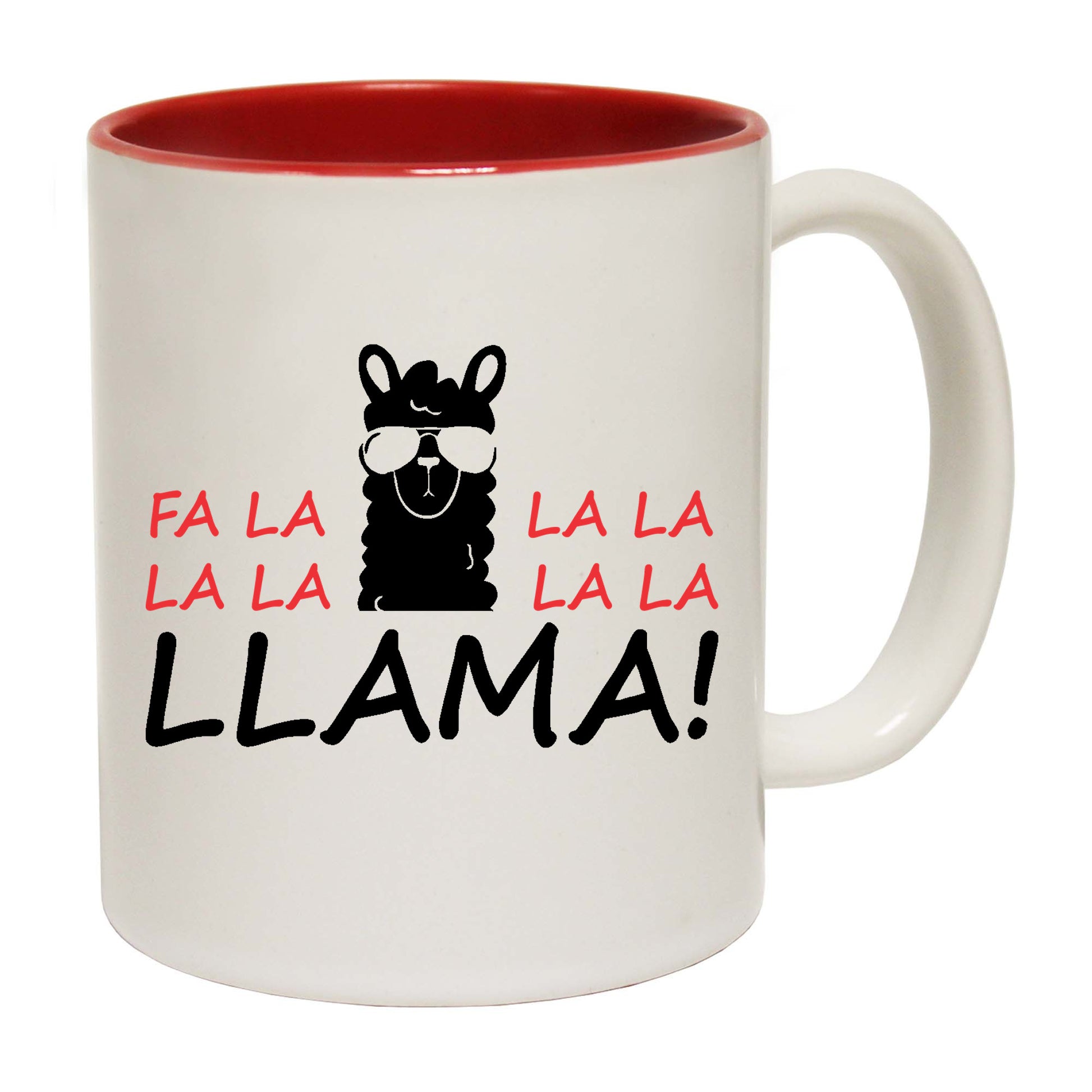 The Christmas Hub - Christmas Fa La La La Lama - Funny Coffee Mug