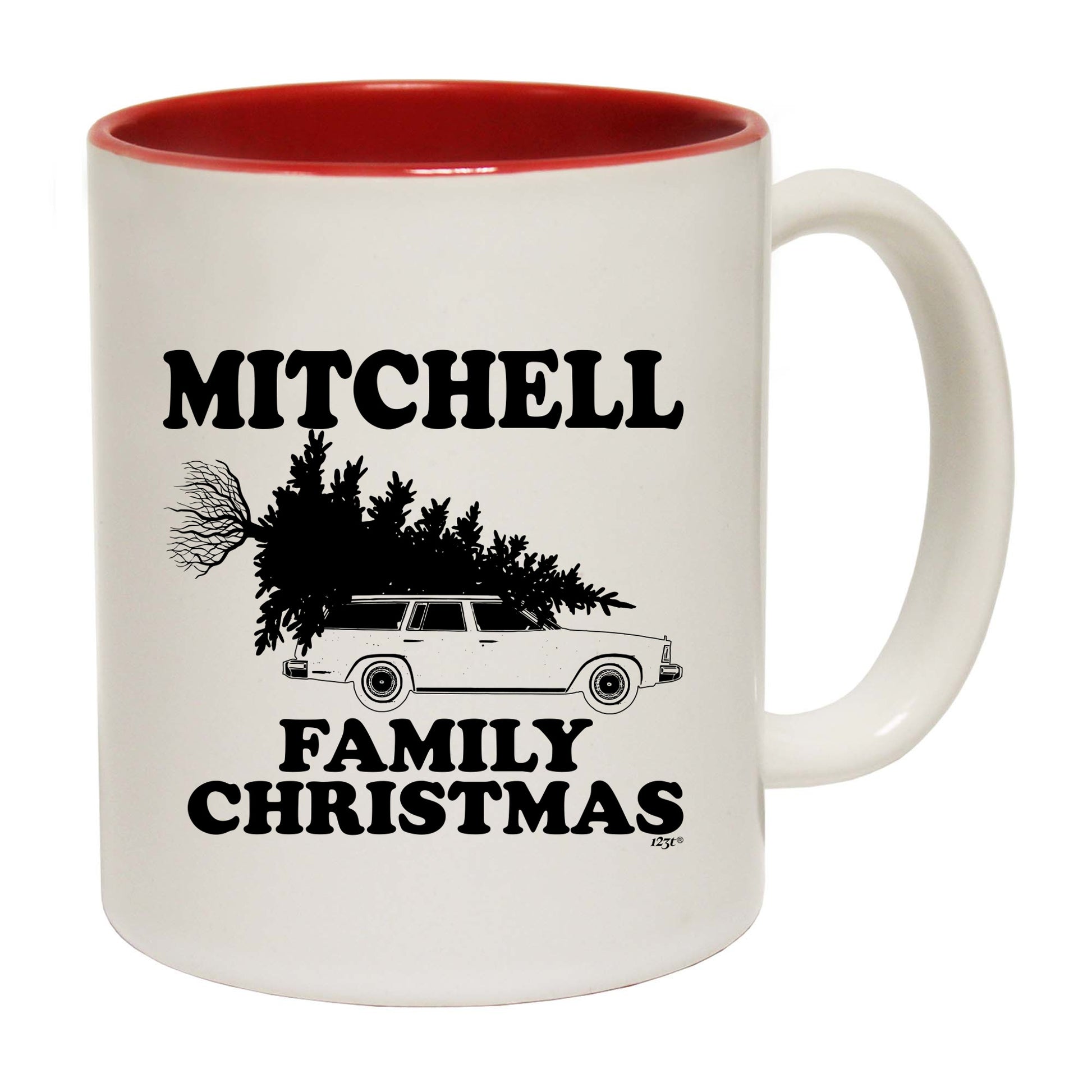 The Christmas Hub - Family Christmas Mitchell - Funny Coffee Mug