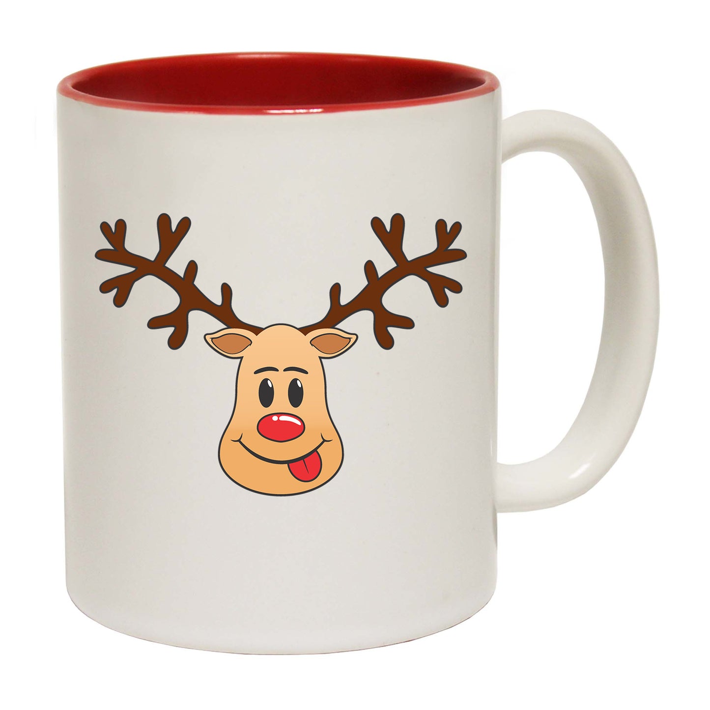 The Christmas Hub - Christmas Rudolph Reindeer - Funny Coffee Mug