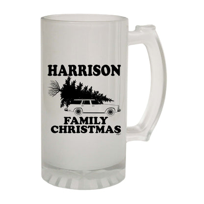 Family Christmas Harrison - Funny Beer Stein