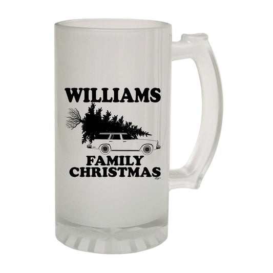 Family Christmas Williams - Funny Beer Stein