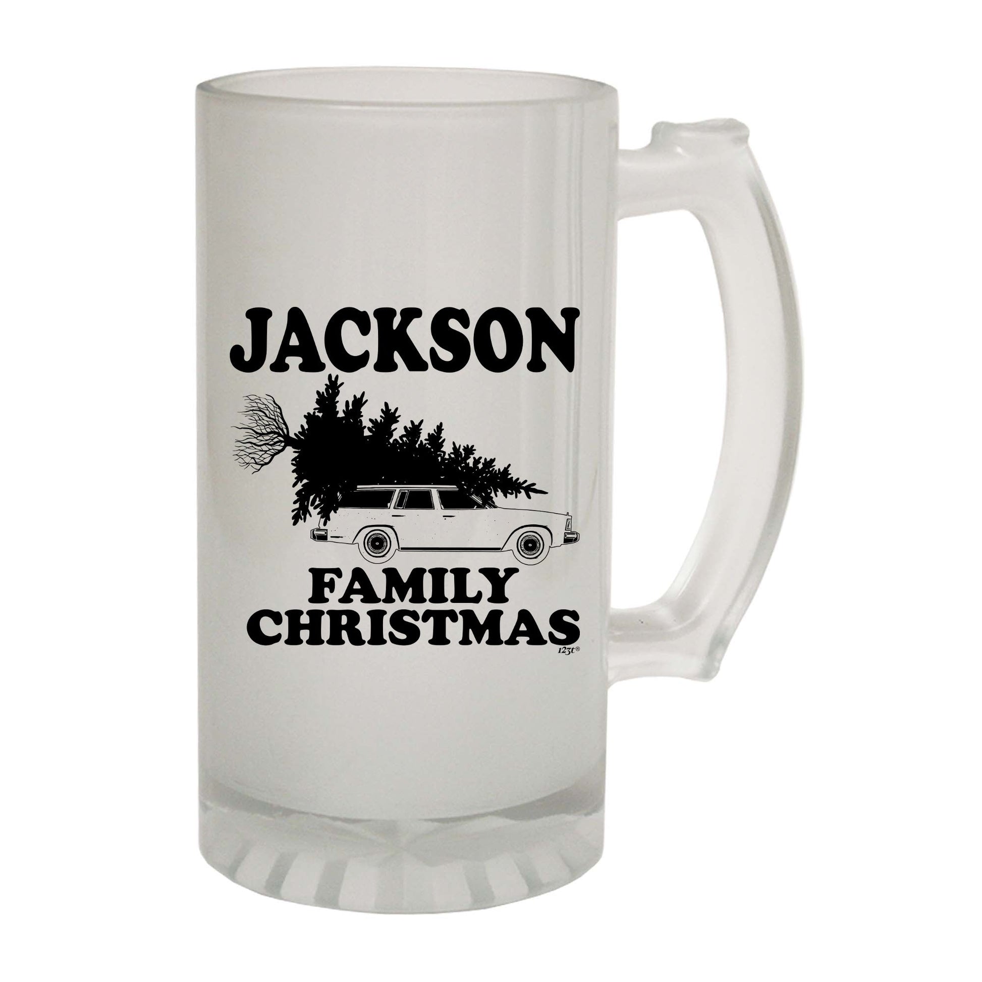 Family Christmas Jackson - Funny Beer Stein