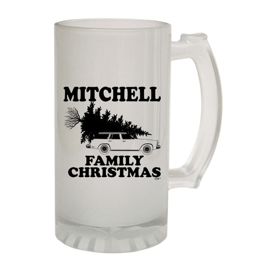 Family Christmas Mitchell - Funny Beer Stein