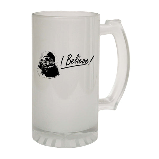 Believe Santa Christmas - Funny Beer Stein