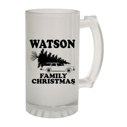 Family Christmas Watson - Funny Beer Stein