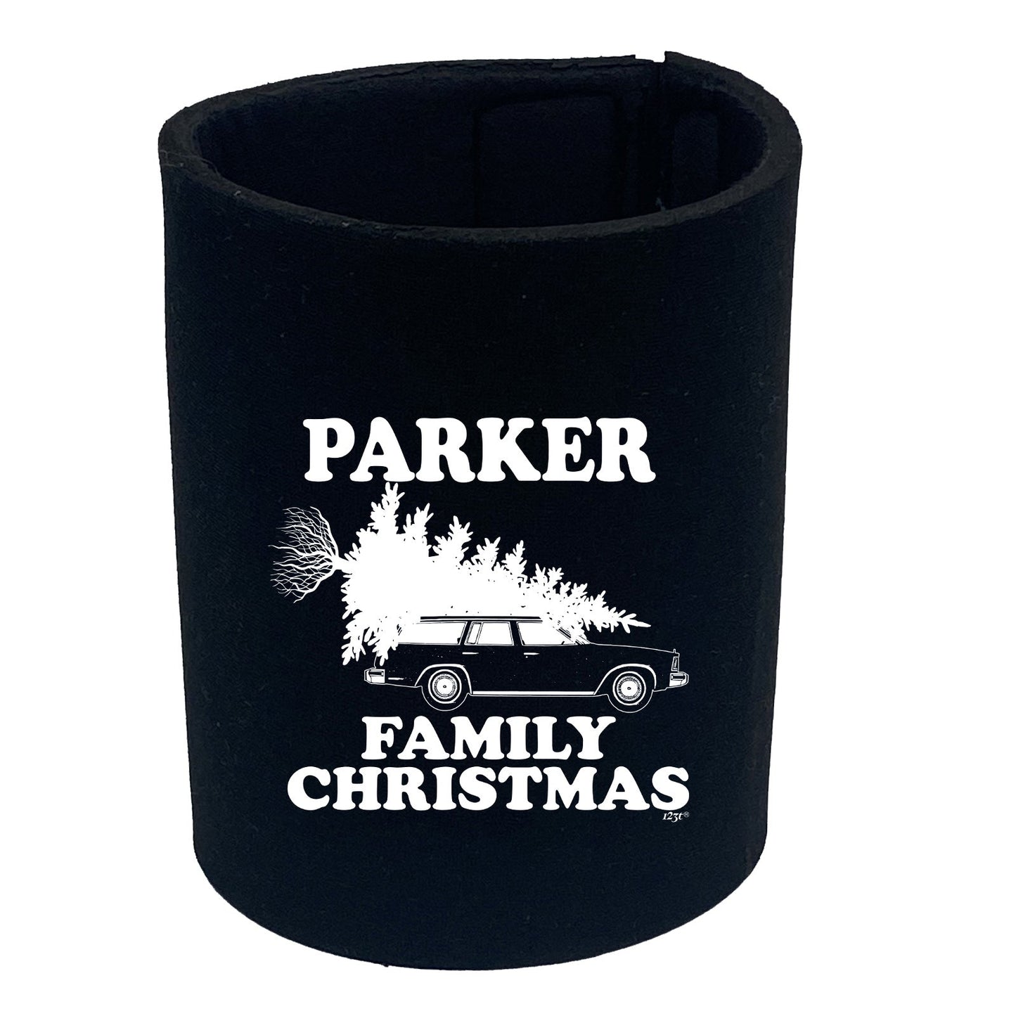 Family Christmas Parker - Funny Stubby Holder
